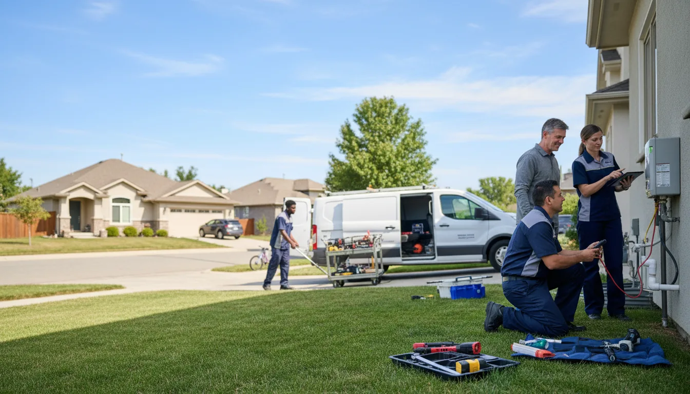 Tankless water heater service in Hamilton, PA